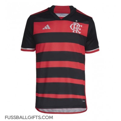 Flamengo Fußballbekleidung Heimtrikot 2024-25 Kurzarm Flamengo Fußballbekleidung Heimtrikot 2024-25 Kurzarm